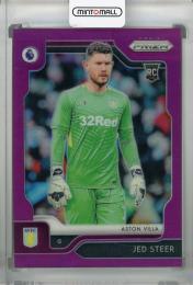 2019-20 Panini Prizm Premier League Aston Villa Jed Steer Base Purple (RC)(パラレル版) 55/99