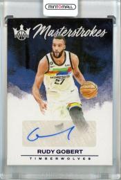 2023-24 Panini Court Kings Basketball Rudy Gobert Masterstrokes Autographs Violet #2【02/35】 Minnesota Timberwolves