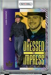 2023-24 Panini Court Kings Basketball Luka Doncic Dressed to Impress #3 Dallas Mavericks