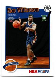 2019-20 PANINI Hoops #296 / ZION WILLIAMSON