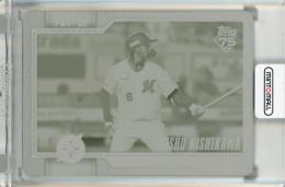 2026 Topps NPB 西川史礁 Yellow Printing Plate【1/1】 千葉ロッテマリーンズ