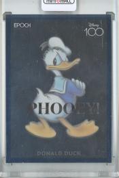 DISNEY創設100周年 2023 EPOCH PREMIER EDITION コレクションカード Donald Duck インサート/メタル版キラカード/#4【8/300】