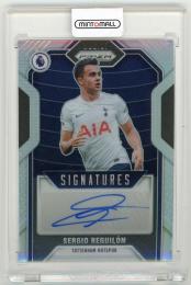 2021-22 Panini Prizm Premier League Sergio Reguilon Signatures Silver Prizm Parallel【18/99】 Tottenham Hotspur