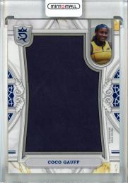 2024 Topps Royalty Collection Tennis Coco Gauff Relic Jewels Blue #RCJCG【8/25】