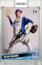2025 EPOCH 北海道日本ハムファイターズ PREMIER EDITION 山城航太郎 REGULAR FOIL SIGNATURE ゴールド版【92/99】