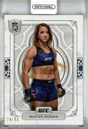 2024 Topps Royalty UFC Maycee Barber #22【74/99】