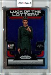 2023-24 Panini Prizm Basketball Victor Wembanyama Luck of the Lottery #7 RC San Antonio Spurs