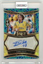 2024-25 Panini Select LaLiga Fabio Silva Select Signatures Peacock Parallel【SS-FS】 UD Las Palmas