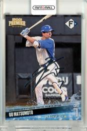 2025 EPOCH 北海道日本ハムファイターズ PREMIER EDITION 松本剛 REGULAR FOIL SIGNATURE シルバー 版【015/120】