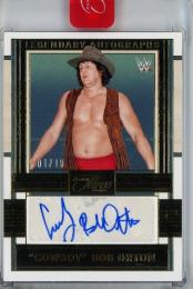 2024 Panini Three Count WWE "Cowboy" Bob Orton Legendary Autographs Gold #LACBO【1/10】