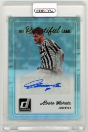2016-17 Panini Donruss Alvaro Morata The Beautiful Game Autographs【BG-AMO】 Juventus