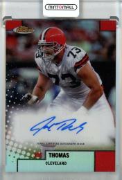 2024 Topps Finest Joe Thomas Flashback Autographs Refractors #FBAJTH《※傷あり》