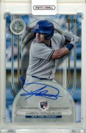 2024 Topps Tribute Jasson Dominguez League Inauguration Autograph【30/99】 Yankees
