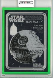 2021 Topps Chrome Star Wars Galaxy  Death Star  Vintage Star Wars Cards Green 07/99