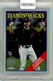 2023 Topps Chrome Update Corbin Carroll insert Refractor 1988-2023 35th Anniversary Card Diamondbacks