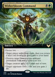 【STX】【ENG】《ウィザーブルームの命令/Witherbloom Command》 拡張アート版