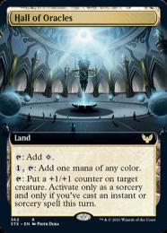 【STX】【ENG】【Foil】《神託者の広間/Hall of Oracles》 拡張アート版