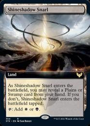 【STX】【ENG】【Foil】《光影の交錯/Shineshadow Snarl》 拡張アート版