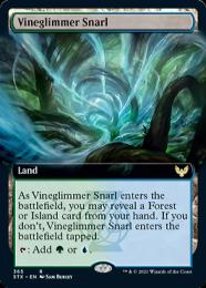 【STX】【ENG】《蔦明の交錯/Vineglimmer Snarl》 拡張アート版