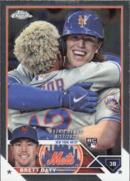 2023 Topps Chrome Update MLB #USC10 Brett Baty レギュラーカード RC
