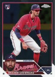 2023 Topps Chrome Update MLB #USC31 Braden Shewmake レギュラーカード RC