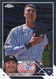 2023 Topps Chrome Update MLB #USC35 Anthony Volpe レギュラーカード RC