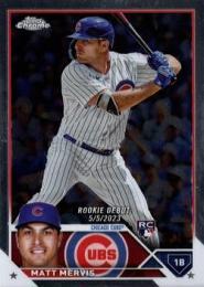 2023 Topps Chrome Update MLB #USC44 Matt Mervis レギュラーカード RC