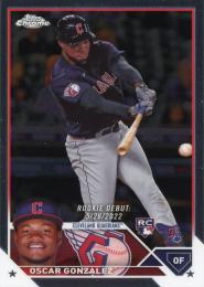 2023 Topps Chrome Update MLB #USC47 Oscar Gonzalez レギュラーカード RC