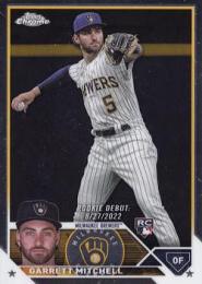 2023 Topps Chrome Update MLB #USC56 Garrett Mitchell レギュラーカード RC