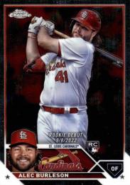 2023 Topps Chrome Update MLB #USC90 Alec Burleson レギュラーカード RC