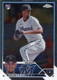 2023 Topps Chrome Update MLB #USC100 Eury Perez レギュラーカード RC