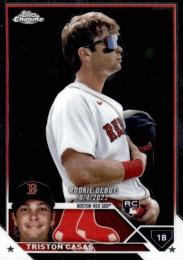 2023 Topps Chrome Update MLB #USC125 Triston Casas レギュラーカード RC