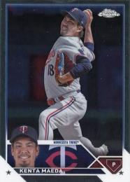 2023 Topps Chrome Update MLB #USC142 Kenta Maeda レギュラーカード