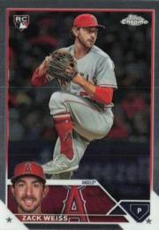 2023 Topps Chrome Update MLB #USC155 Zack Weiss レギュラーカード RC