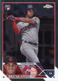2023 Topps Chrome Update MLB #USC157 Brayan Rocchio レギュラーカード RC