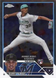 2023 Topps Chrome Update MLB #USC175 Eury Perez レギュラーカード RC