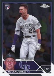 2023 Topps Chrome Update MLB #USC178 Nolan Jones レギュラーカード RC