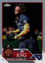 2023 Topps Chrome Update MLB #ASGC-7 Ronald Acuna Jr. インサートカード '23 All Star Game