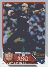 2023 Topps Chrome Update MLB #ASGC-37 Justin Steele インサートカード '23 All Star Game RC