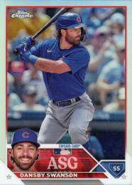 2023 Topps Chrome Update MLB #ASGC-38 Dansby Swanson インサートカード '23 All Star Game