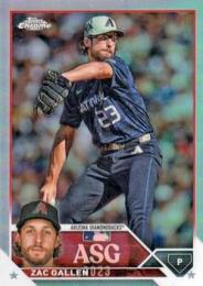 2023 Topps Chrome Update MLB #ASGC-44 Zac Gallen インサートカード '23 All Star Game