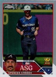 2023 Topps Chrome Update MLB #ASGC-45 Spencer Strider インサートカード '23 All Star Game