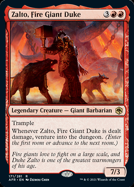 MTG ファイヤー・ジャイアントの公爵、ザルトー Foil プロモパック産 ミントモール / MINT GAMES MTG(東日本橋) / 【AFR】【ENG