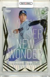 2026 BBM ベースボールカード 1STバージョン 中西聖輝 #NW10 NEW WONDER 金箔版【005/200】 中日
