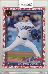 2026 TOPPS Japan Edition Yoshinobu Yamamoto Koi Fish #T9155 Los Angeles Dodgers