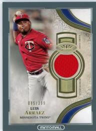 2021 Topps Tier One Baseball Minnesota Twins Luis Arraez Tier One Relics  085/399