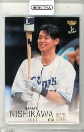 2026 BBM ベースボールカード 1STバージョン 西川愛也 #127 レギュラーカード ウルトラシークレット版 西武