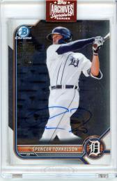 2023 TOPPS Archives Signature Series  Spencer Torkelson Autographs【03/12】 Detroit Tigers