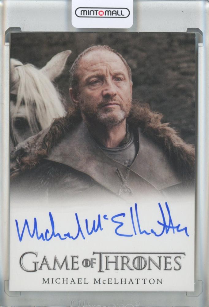 マイケル・マケルハットン【GAME of THRONES】 ミントモール / MINT 池袋店 / 2023 Rittenhouse Game of Thrones Art