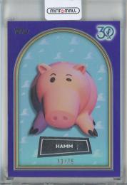 2025 Topps 30 Years of Toy Story Hamm Purple Foil #15【13/75】
